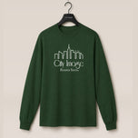 City Image Logo Long Sleeve T-Shirt (Forest Green)
