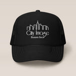 City Image Logo Foam Trucker Hat (Black)