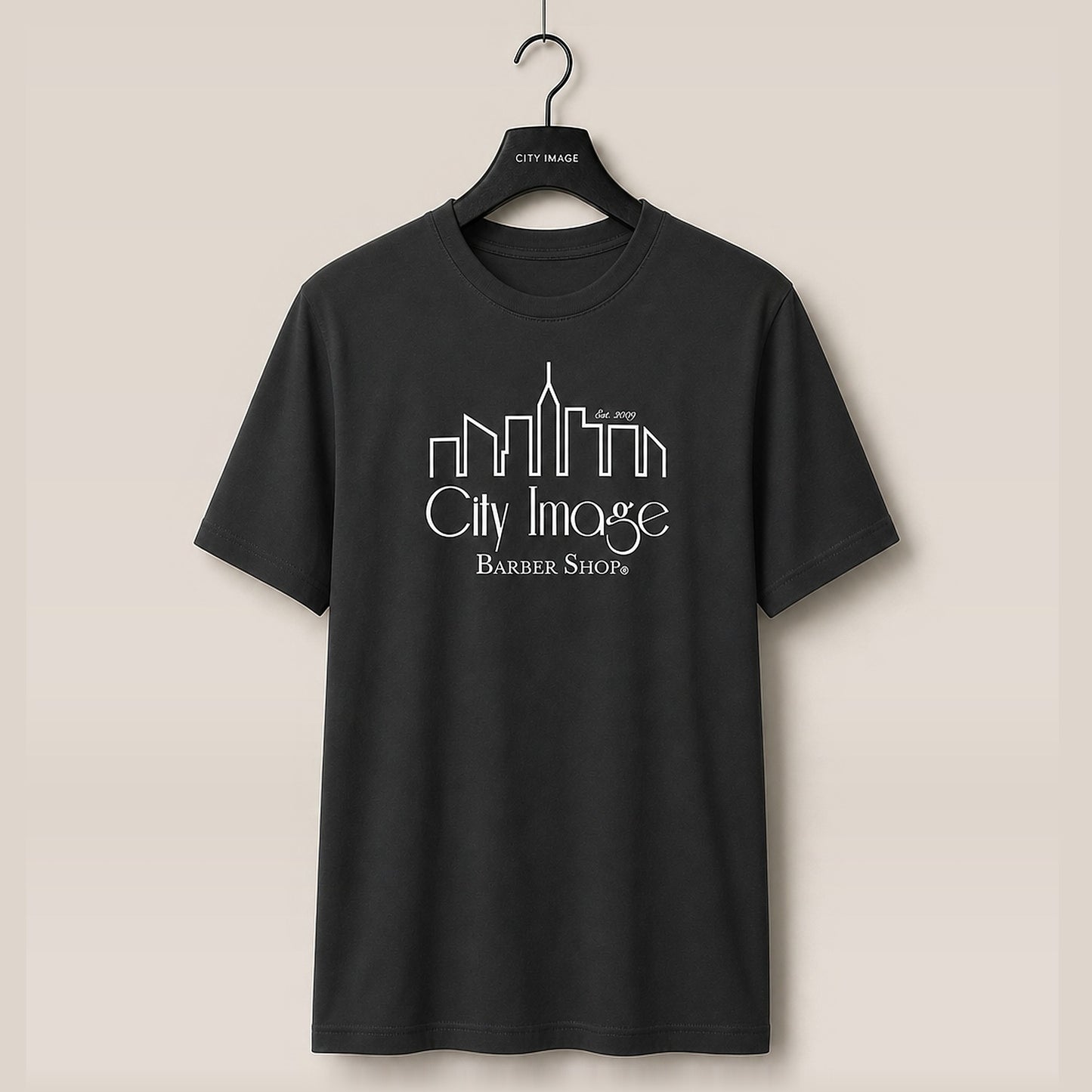 City Image Logo T-Shirt (Dark Grey)